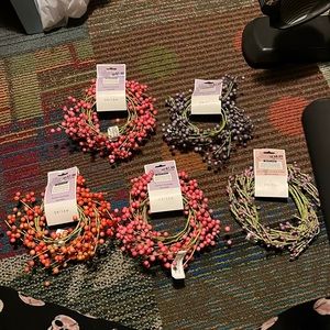 Set of Five Ashland 5 Ft. Berry Garlands from Michael’s - NWT